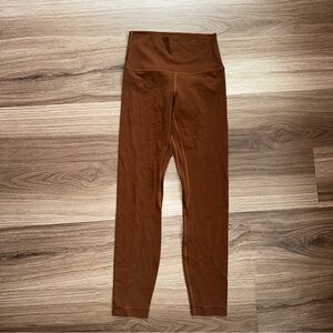 Lululemon Align Leggings Size 4 28” Brown High Rise Yoga Pants